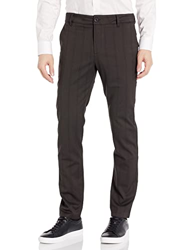 PAIGE Men's Stafford Pinstripe Slim Fit Trouser Pant