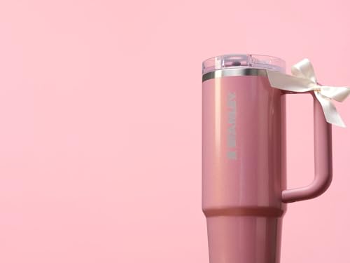 Image of STANLEY Quencher ProTour Flip Straw Tumbler with Leakproof Lid 30 oz| Built-in Straw & Handle | Cupholder Compatible for Travel | insulated Stainless Steel Cup | BPA-Free | Port Shimmer