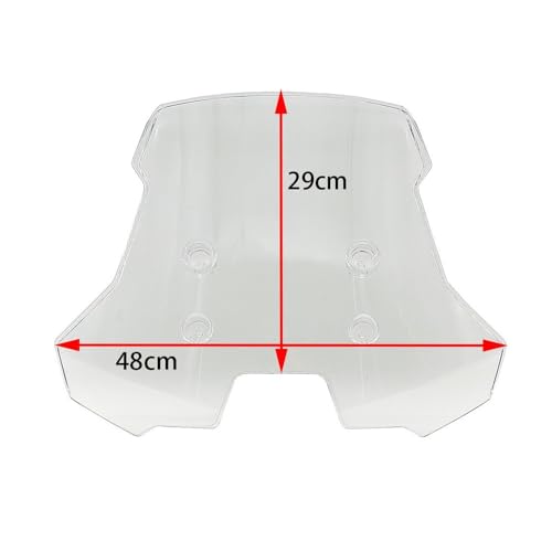Carénage déflecteur V-Strom 800 extension bulle haute résistance
