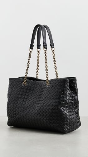 Women's Pre-Loved Bottega Veneta Chain Tote Bag, Intreccia3