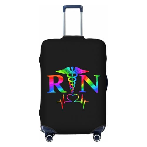 Rn Registered Nurse Travel Luggage Cover Suitable for 18-32 Inch luggage