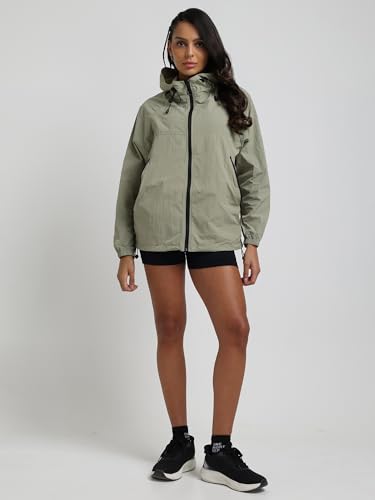 Image of CHKOKKO Windcheater For Women With Hood | With Advanced Upf 50+ UV Windproof Windbreaker Sunscreen | Lightweight Water-repellent Sports Outdoor Travel & Everyday Wear Windshield