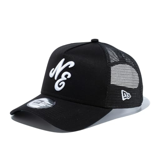 [ニューエラ] メッシュキャップ 9FORTY-A NEロゴ ブラック FREE 940AF TR NELOGO BLK WHI 25J