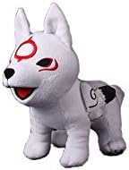 Okami Den Deluxe Chibiterasu Wolf Dog Plush Figure Toy Doll