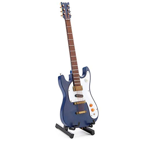 Modèle de Guitare en Bois, Mini Modèle de Guitare en Bois Exquis Affichage Décoration Maison Café Maison Ornement 3-500-E36 - Image 8