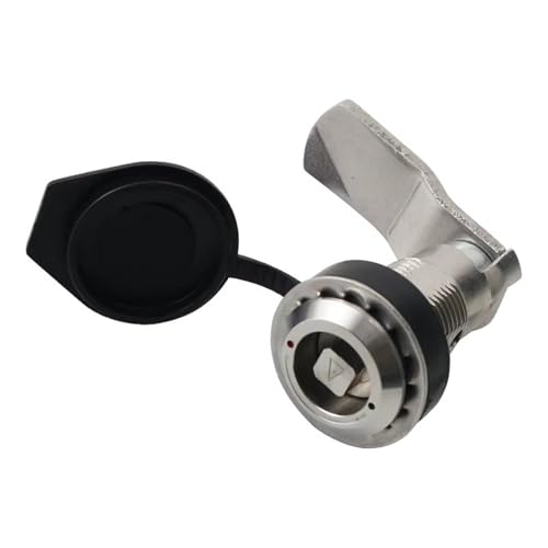 Serrure d'angle rotative inox 304 pour fixation de porte robuste - 2