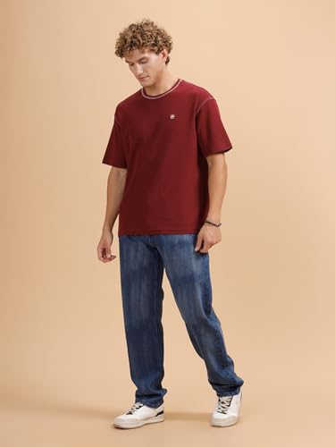 Image of WROGN Men's Anti Fit Jeans | Mid Rise | Jeans for Man