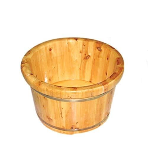 Barril de spa para pies de madera para cuidado y pedicura miniatura 4