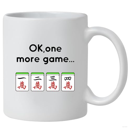 OK One More Game Mahjong Mug miniatura 1