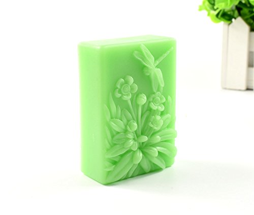 Dragonfly Flower Silicone Soap Mold For Soap Candle Chocolate Candy Silicone Molds For Soaps Bombs Baking Fondant S515 #TOP3