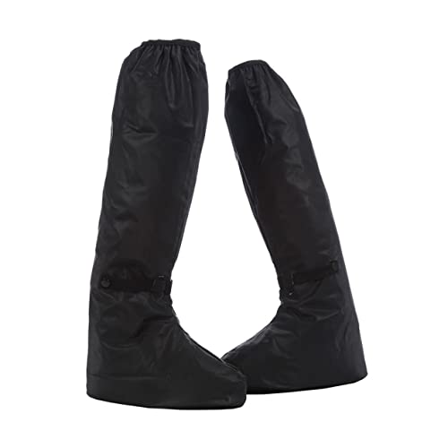 FOMIYES 1Pair Non Slip Zipper Design Overshoes Shoe Covers for Camping Cycling Hiking Durable Easy to Clean Fits Reusable Rain Protection