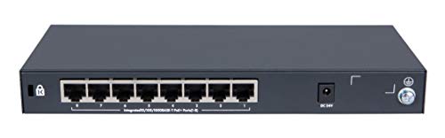 Hpe Officeconnect 1420 8-Port Poe Gigabit Ethernet Unmanaged Switch-8Xge. 8 Ports Poe (64W) (Jh330A#Aba) #TOP3