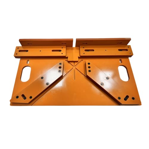 Modèle de coupe d'angle de 45 degrés stable pour guide de scie à onglets