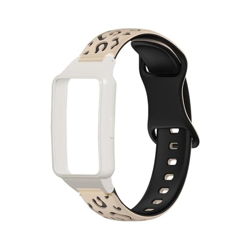 Correa deportiva para Band 7 de silicona impermeable Honor 6 diseño leopardo
