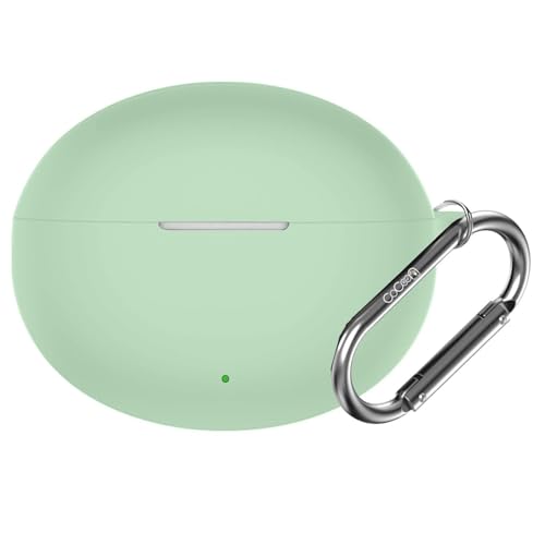 Image of Silicone Case Cover Compatible for OnePlus Buds 4 -Matcha Green