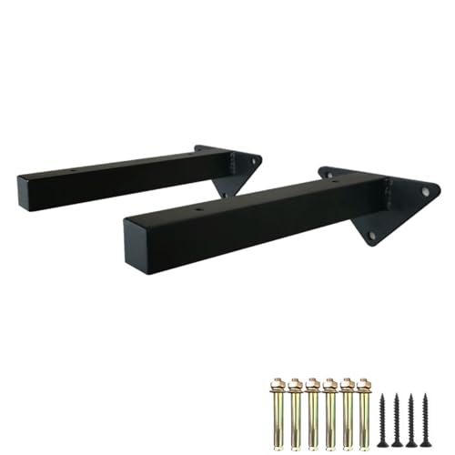 ZHTUNFGX 2{Zbg Ix  ACAuPbg Ǌ| I  I󂯋 ω׏d50kg Ix ݂I IÂ ǎ[ I⋭ u [ ȃXy[X DIY ti rXt (25cm,ubN) [sAi]