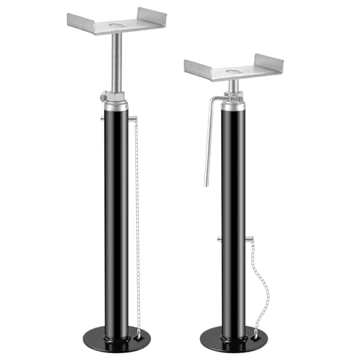 BOYISEN Slide Out Support Jacks 19”-47” Height Adjustable, RV Slide Out Stabilizers for Camper Travel Trailer, Support 5,000lbs