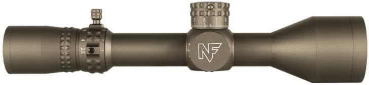 Nightforce NX8 2.5-20x50mm F1 Compact Riflescope - First Focal Plane (FFP), DigIllum Illuminated Reticle, ZeroStop, Adjustable Parallax, Long Range Precision Scope