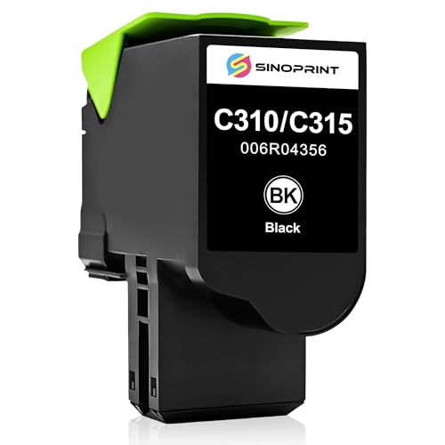 Cartouche toner Xerox C310 C315 noire 006R04356 pour vos impressions de devoirs et télétravail