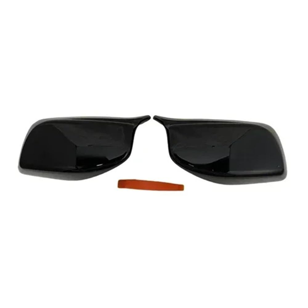Couvercle rétroviseur extérieur noir brillant pour E60 E61 2004-2008
