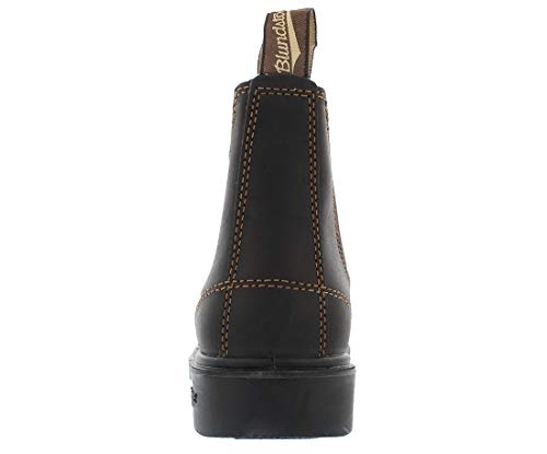 Blundstone 062 Premium Leather Chelsea Boot Unisex Shoes Size 4, Color: Stout Brown4
