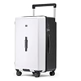 SnamicE Maleta con ruedas, maleta de gran capacidad, carcasa dura, combinación de cerradura, maleta de mano moderna anticaídas, 76 cm, D-66 cm