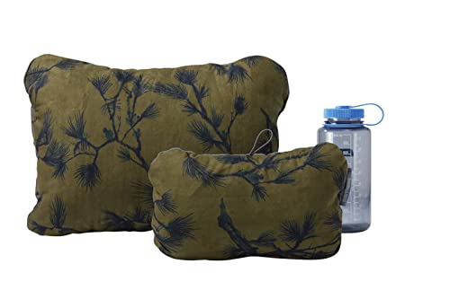 Therm-a-Rest-Compressible-Cinch-Camping-and-Backpacking-Pillow-Small-12-x-16-Inch-Pines