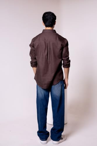 Image of Men's Regular Fit Reversible Checkered Shirt