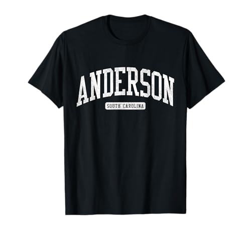 Anderson South Carolina SC JS03 College University Style T-Shirt