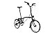Brompton C Line 2 Speed Folding Bike (Black, Mid)