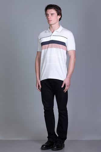 Image of SANE ORIGINALS Polo T-Shirt for Men with Pocket || Striped Polo for Men