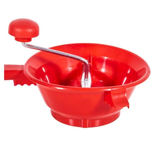 Passa tutto Per pomodoro Legumi Verdura Frutta Zuppe Vellutate Manuale 2 dischi in acciaio inox CM24 schiaccia trita con piedini (CM24)