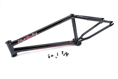 Eastern Bikes Thick Rhonda 100% 4130 Chromoly Lighweight BMX Frame (Gloss Black, 21.69")