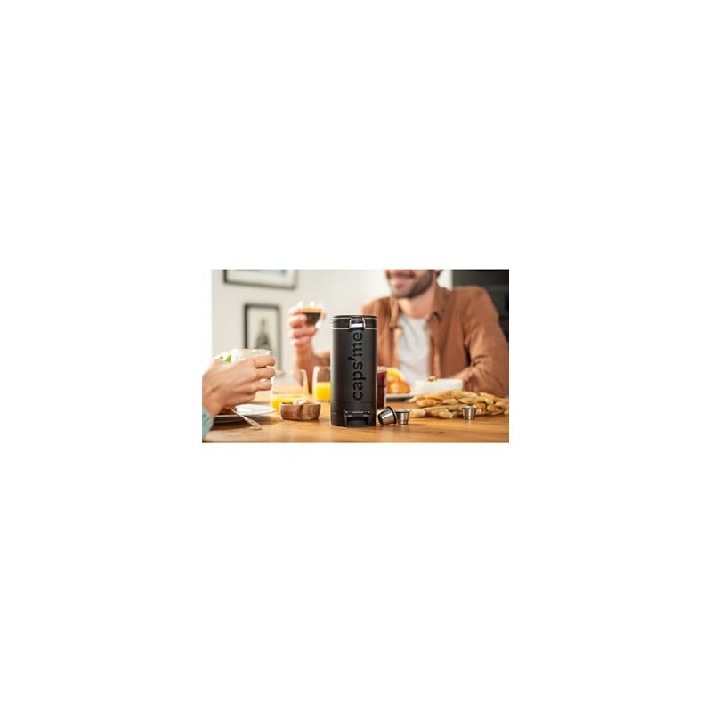 Kit Capsule Nespresso Rechargeable - Économique et Écologique - Café CAPS ME - Cadeau Idéal