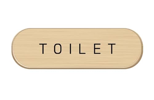 nX} hAv[g ^v[g hATC Aluminum Door Sign Vv \D TOILET(ی^)