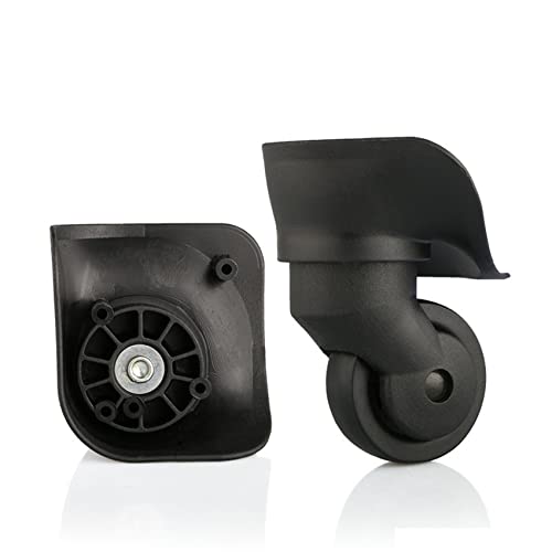Luggage Wheels,Universal Luggage Casters,1 Pair Luggage Wheel Replacement Spare Spinner Caster for Suitcase Wheel Repair (W015)