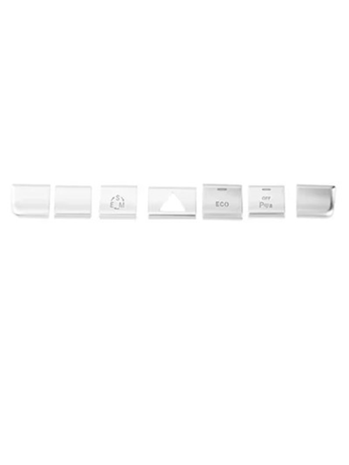 Button Trim Compatible with Benz GLA X156 CLA C117 A B Class W176 W246 Car Multimedia CD Button Sticker(Model C)