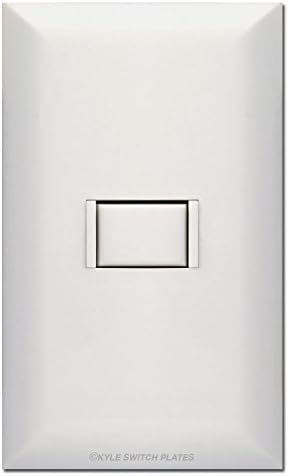 TOUCH-PLATE 500S1-0100A-WHT - ONE BUTTON SWITCH - WHITE - (PREVIOUS PART #5001-WHT)