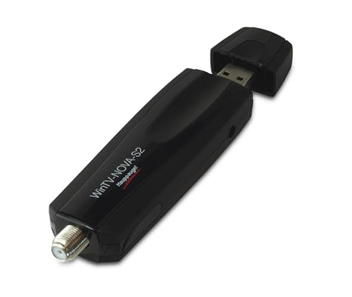 HAUPPAUGE WinTV-Nova-S2 01676 USB TV-Tuner HD digital Satellit Fernsehen DVB-S2 und DVB-S für Laptop oder PC