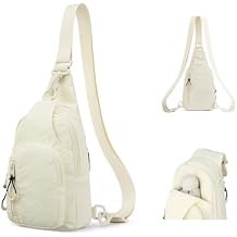 Hanke Crossbody Sling Bag for Women Men, Small & Large Casual Cross Body Sling Bags, Chest Bag for Outdoor Hiking Travel