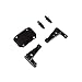 Axial Body Mount Set Rear, Jeep JLU: SCX10 III, AXI230023