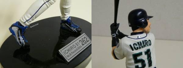 Amazon.co.jp: イチロー メモリアル フィギュア 新記録 年間262安打
