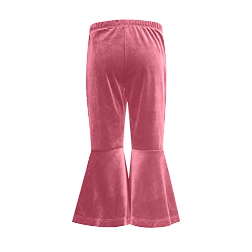 Toddler Girls Pants Ruffle Bell-Bottoms Flare Trousers Pants Bottom Bell Baby Girls Pants Jeans Pants2