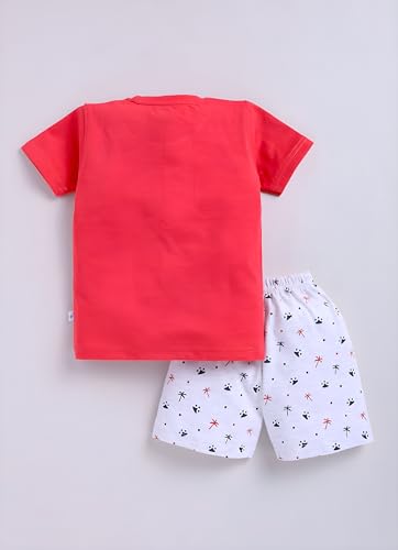 Toonyport Boys Summer 3 Packs Of T-shirts and Shorts Combo Set (Multicolors)