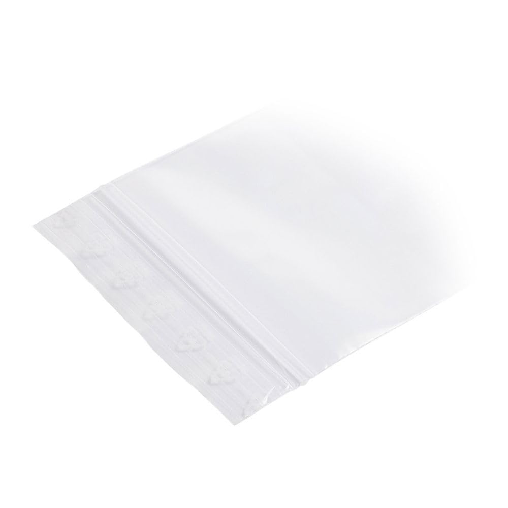 100 Sacchetti Trasparenti Con Chiusura A Pressione - 70 X 100 Mm, In Plastica, Ideali Per Organizzare E Conservare - 4
