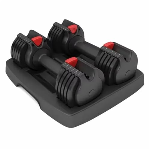 Juegos de ejercicios for gimnasio Fabricante de ejercicios Equipo de entrenamiento de fuerza Mancuerna ajustable (1 par + soporte)
