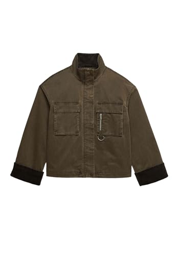 Veste utilitaire en coton M&S coupe décontractée pour femme