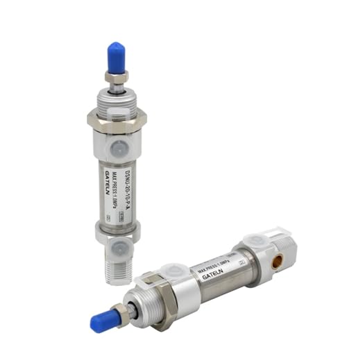 Cylindre pneumatique DSNU-25 en acier inoxydable à course variable - 7
