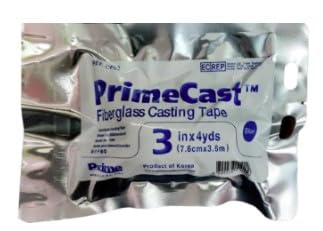 Prime Cast (Fiberglass Casting Tape) - 3 in X 4 yds (7.6 cm x 3.6m) BLUE - Pack of 1-image-15