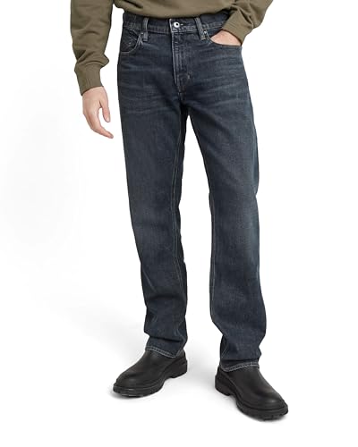 G-STAR Men's Mosa Straight Jeans, Azul (Worn In Funnel Cloud D23692-d775-g727), 29W x 30L - Main Image